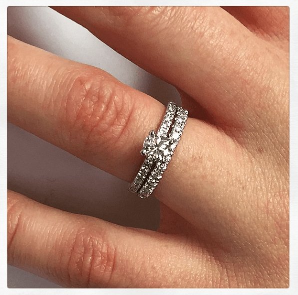 Your Wedding And Engagement Rings Should Be Perfect Partners Too I M Also Often Asked Whether Diamonds Ought To Be In The Wedding Ring Answer Is That It S Dependent On Their Engagement If